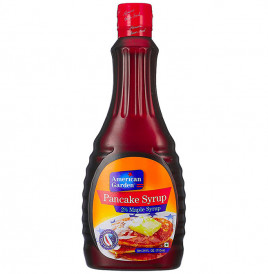 American Garden Pancake Syrup - 2% Maple Syrup  Plastic Bottle  710 millilitre